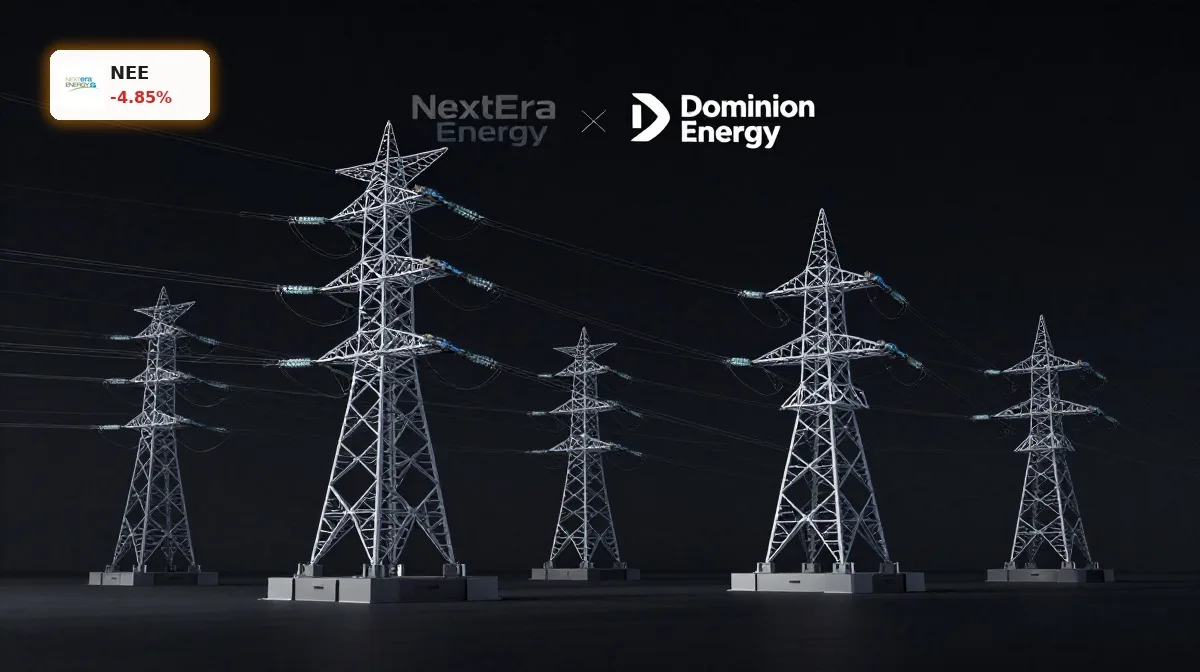 NextEra Energy Übernahme -4,9%: Mega-Deal mit 67 Mrd. Dollar