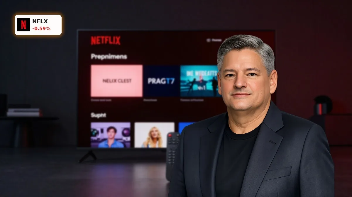 Netflix Prognose: 12–14% Wachstum und Milliarden-Cashflow im Check 5 Netflix Prognose symbolisiert durch Premium-TV mit Netflix-Oberfläche im Fokus