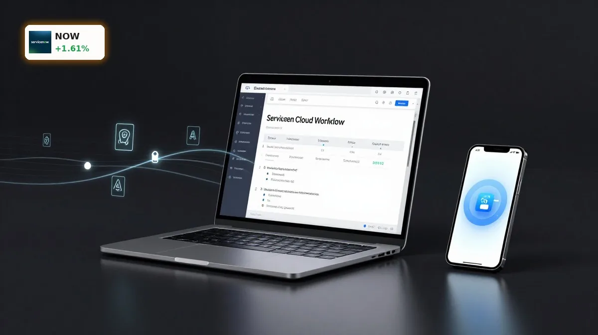 ServiceNow Prognose mit Fokus auf KI-Workflows und profitables SaaS-Wachstum