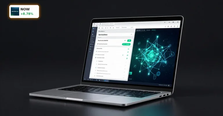 ServiceNow Upgrade +8,8%: Wie stark trägt der KI-Boom die Rallye?