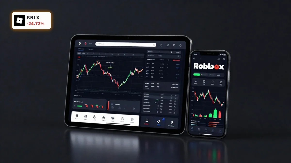 Roblox Quartal im Fokus mit Roblox-App und Kurssturz an der Börse