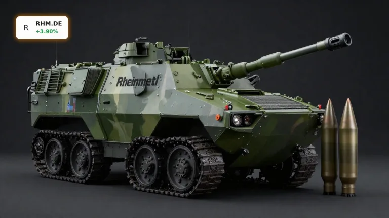 Rheinmetall Quartal: Umsatz wächst 7,7%, doch der Schock sitzt tief