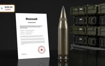 Rheinmetall Insiderkäufe: 73 Mrd Auftragsboom trotz Cashflow-Schock