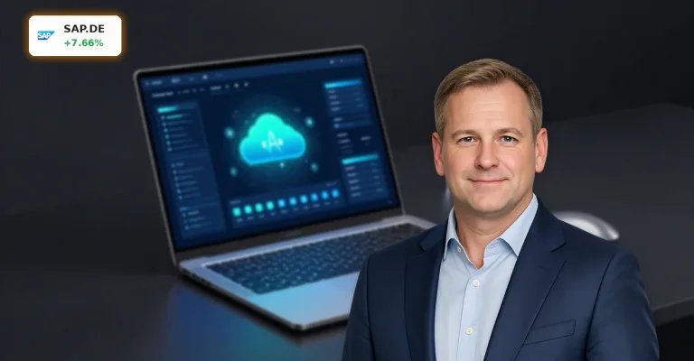 SAP Software Comeback: +7,7% Rallye mit KI-Boom und BlackRock-Fantasie