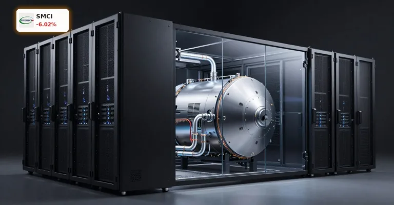 Supermicro Nuklear-KI-Rechenzentren -6%: Energie-Chance oder Kurs-Crash?