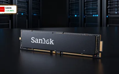 SanDisk Quartal mit +251% Umsatzsprung: KI-Boom treibt Rallye