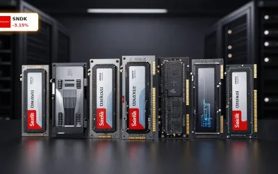 SanDisk Quartal -3,2%: KI-Boom, Nervosität und Bewertungs-Warnung