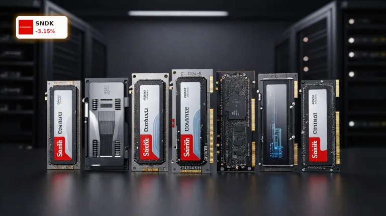 SanDisk Quartal -3,2%: KI-Boom, Nervosität und Bewertungs-Warnung