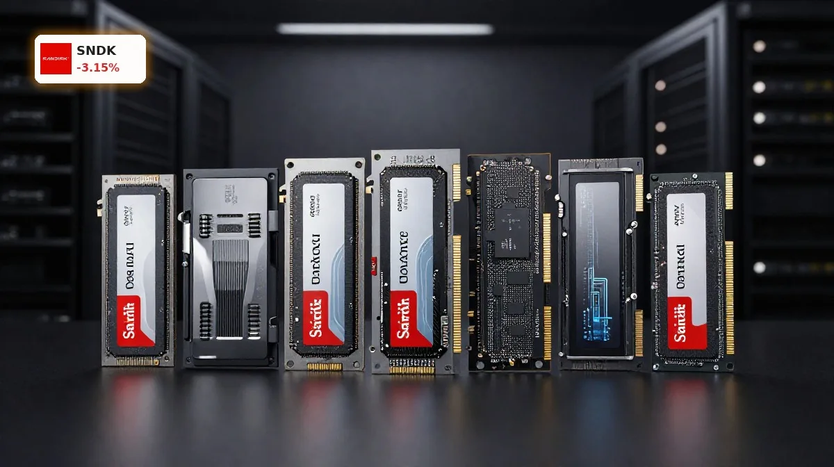 SanDisk Quartal im Fokus mit Premium-SSDs und NAND-Speicher für KI-Rechenzentren