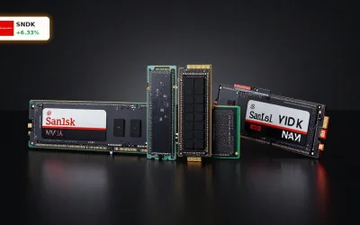 SanDisk Quartal mit +251% Umsatzsprung: KI-Boom treibt Rallye