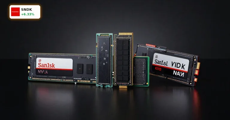 SanDisk Quartal mit +251% Umsatzsprung: KI-Boom treibt Rallye