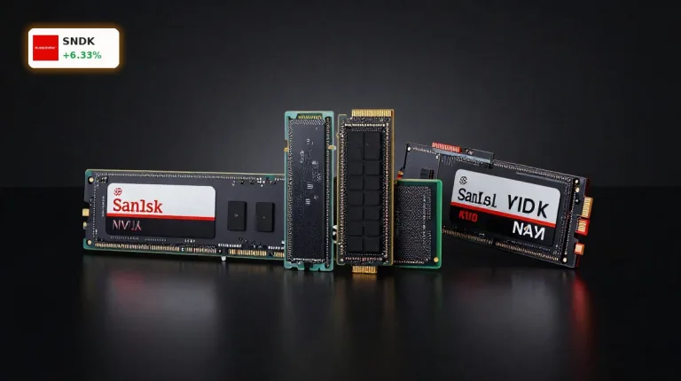 SanDisk Quartal mit +251% Umsatzsprung: KI-Boom treibt Rallye