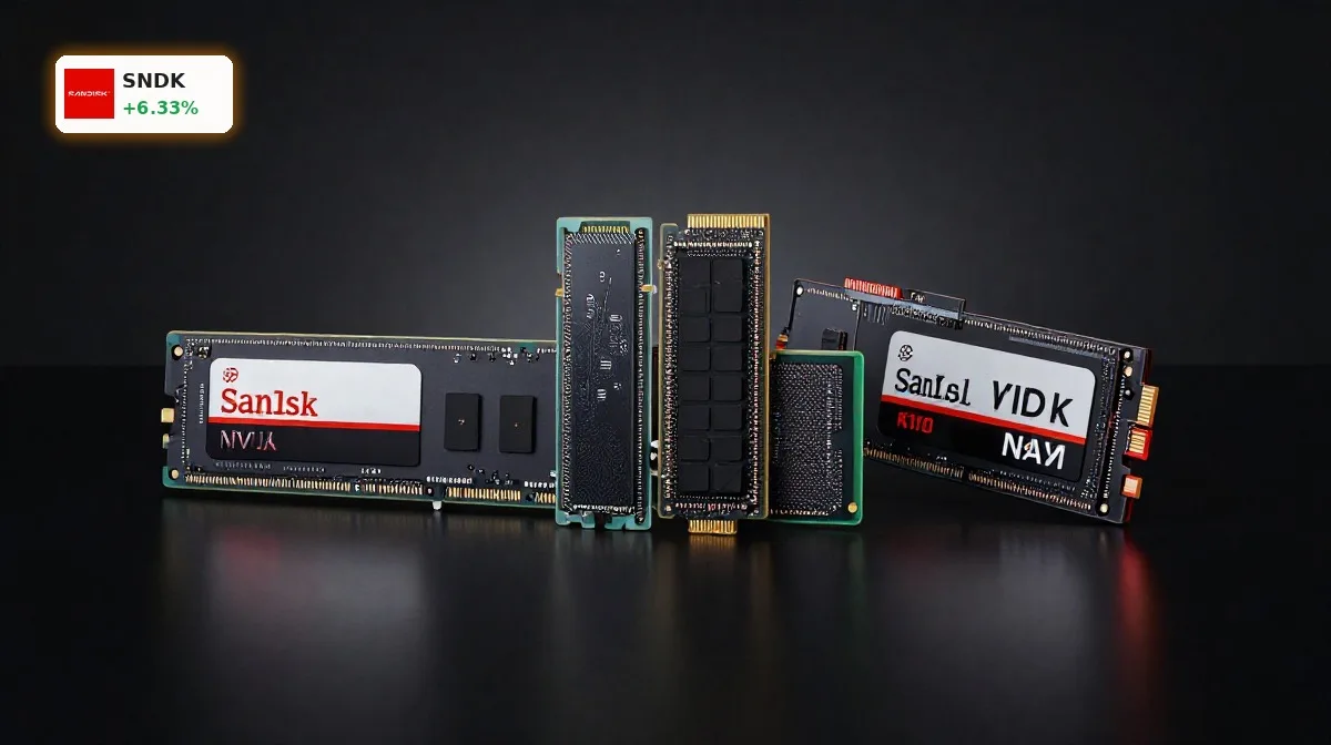SanDisk Quartal mit +251% Umsatzsprung: KI-Boom treibt Rallye 5 SanDisk Quartal im Fokus mit Premium-SSD und NAND-Speicher im KI-Boom