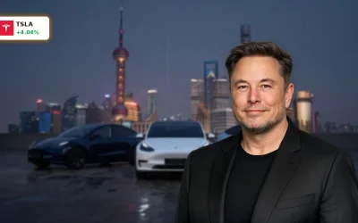 Tesla China +4% Rallye: Q1-Zahlen, Trump-Reise und Robotaxi-Fantasie