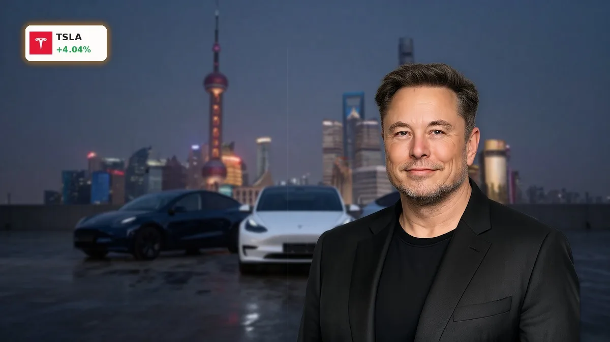 Tesla China +4% Rallye: Q1-Zahlen, Trump-Reise und Robotaxi-Fantasie