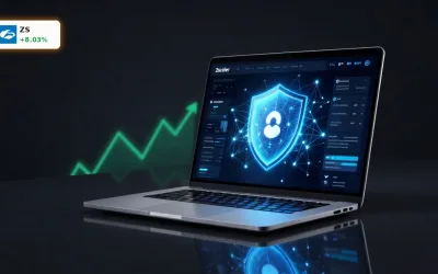 Zscaler KI-Sicherheit +8%: Wie stark trägt der KI-Boom die Aktie?
