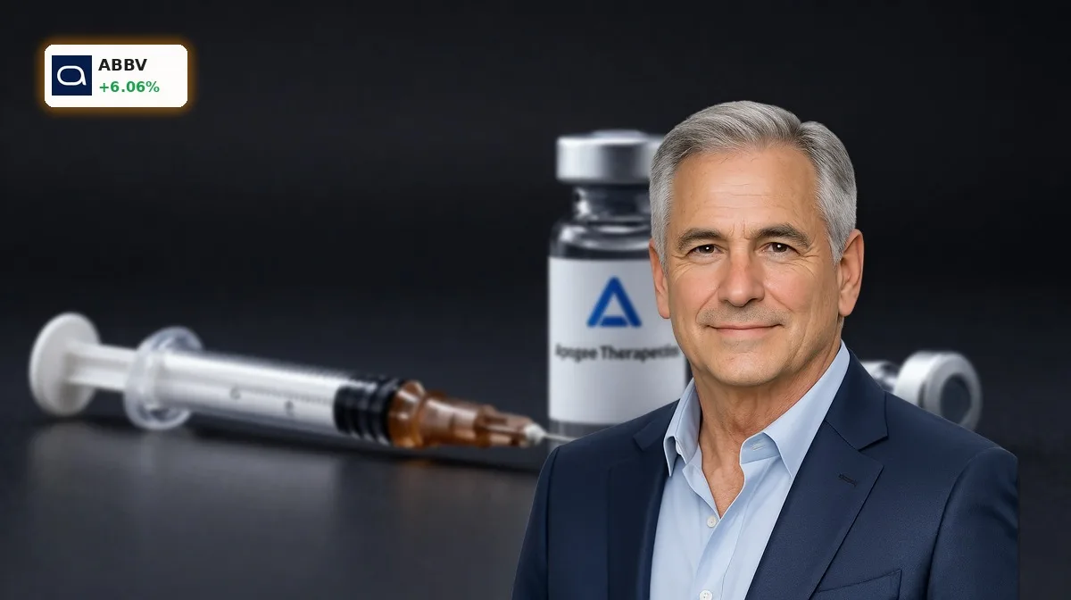 AbbVie Uebernahme mit Biotech-Arznei und Injektionspraeparat fuer Immunologie-Pipeline nach Apogee-Deal