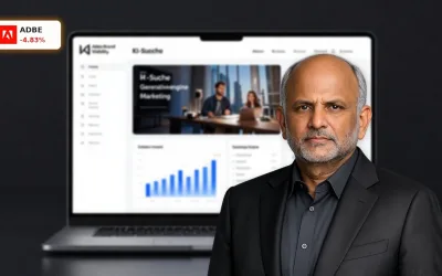 Adobe KI-Suche Crash: -4,8% trotz Rekordzahlen und GEO