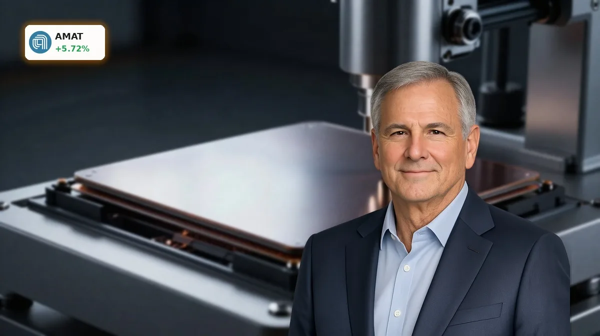 Applied Materials Upgrade: Rekord-Rallye mit 5,7% Kursplus 3 Applied Materials Upgrade: Halbleiter-Wafer und Chipfertigungs-Equipment in Premium-Inszenierung