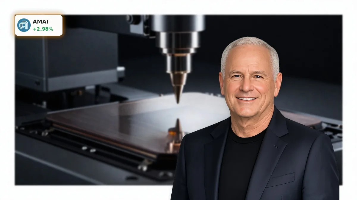 Applied Materials Prognose: Rekord-Rallye mit 715 Dollar 4 Applied Materials Prognose mit Halbleiter-Fertigungsanlage für KI-Chips und Wafer-Technologie