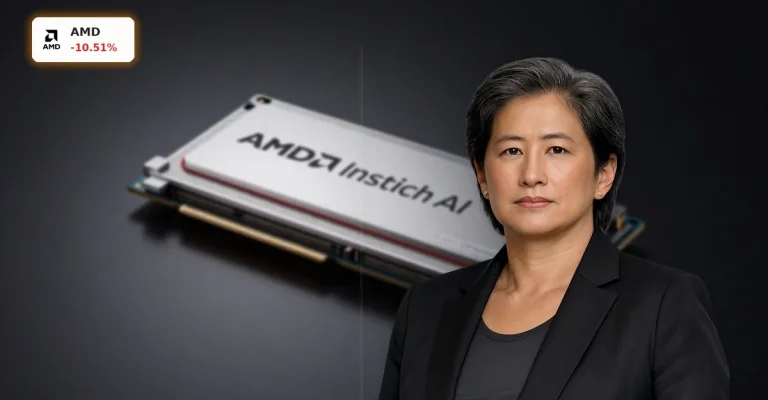 AMD KI-Korrektur: 10.5% Einbruch nach Chip-Sell-off