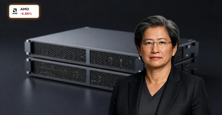 AMD TensorWave Crash: 4.9% Einbruch trotz KI-Boom und Deals