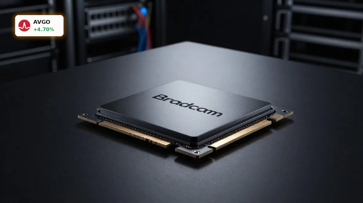 Broadcom Quartalszahlen im Fokus: KI-Chip als Symbol für Wachstum durch Rechenzentrums- und KI-Beschleuniger-Geschäft