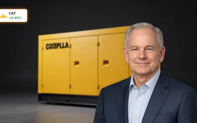 Caterpillar Rekord +4,5% treibt Dow über 1.050 Dollar