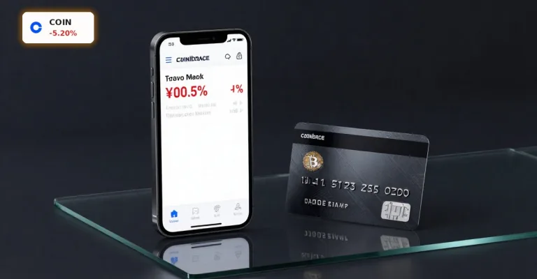 Coinbase Bitcoin-Rutsch -5,2%: Wie hart trifft der Einbruch die Aktie?