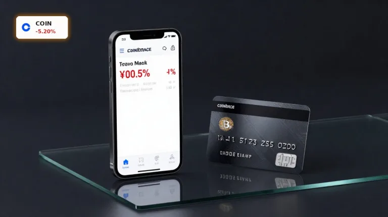 Coinbase Bitcoin-Rutsch -5,2%: Wie hart trifft der Einbruch die Aktie?