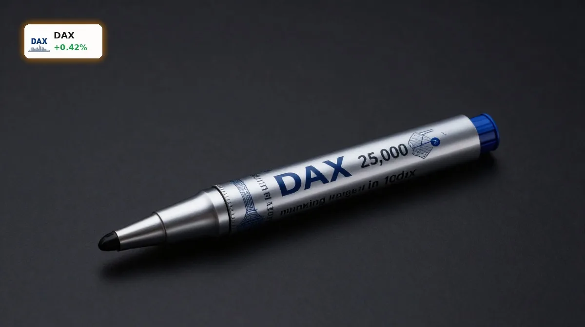 DAX Indexänderung: Warnung an der 25.000er-Marke bleibt 4 DAX Indexaenderung mit Fokus auf 25.000-Punkte-Marke und Indexumschichtung im deutschen Leitindex