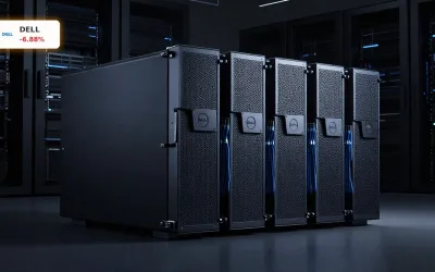 Dell Quartal mit -6,9%: KI-Rekordzahlen und Kurs-Crash im Fokus