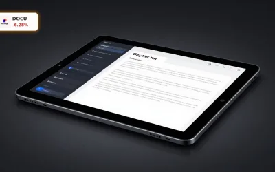 DocuSign Quartal mit Schock trotz Rekord-Cashflow