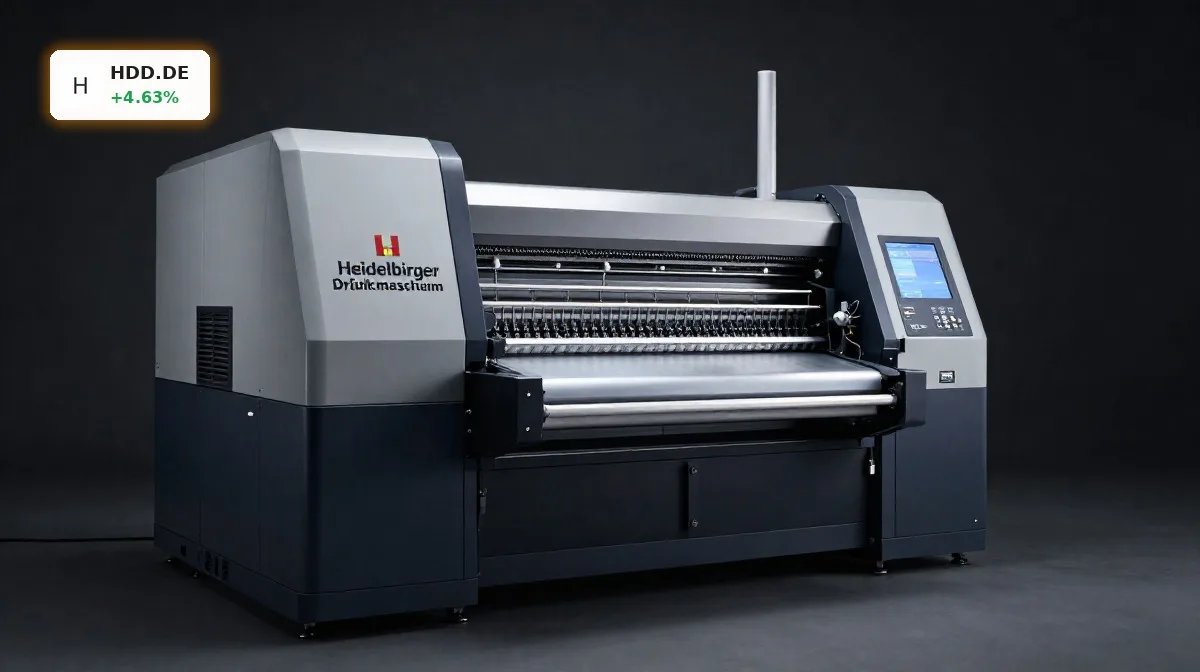 Heidelberger Druck Uebernahme mit Fokus auf Druckmaschine und Servicegeschaeft im grossformatigen Bogenoffsetdruck