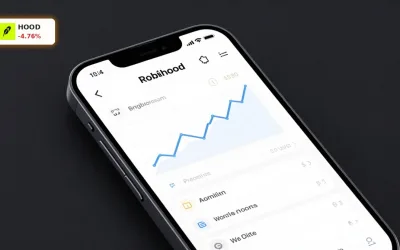 Robinhood Beraternetzwerk: 4.8% Einbruch trotz Advisor-Boom