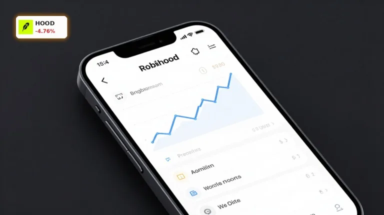Robinhood Beraternetzwerk: 4.8% Einbruch trotz Advisor-Boom