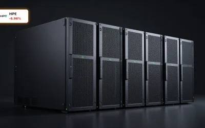HPE Quartal Crash trotz Rekordquartal und höherer Prognose