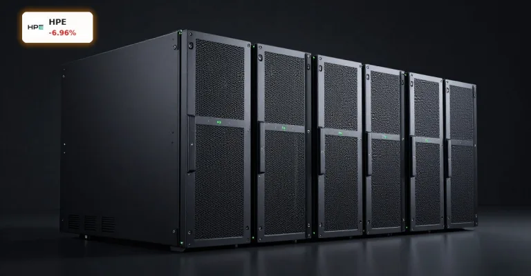 HPE Quartal Crash trotz Rekordquartal und höherer Prognose