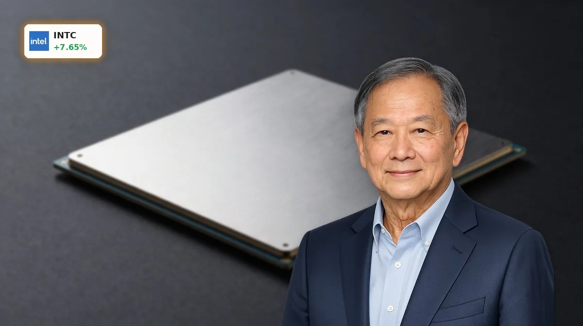 Intel Apple Deal: 18A-P Chip und Wafer als Symbol für US-Chipfertigung und Intels Foundry-Offensive
