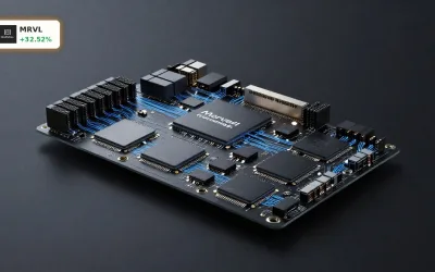 Marvell Technology KI-Infrastruktur +32,5%: NVIDIA-Deal entfacht Rekord-Rallye