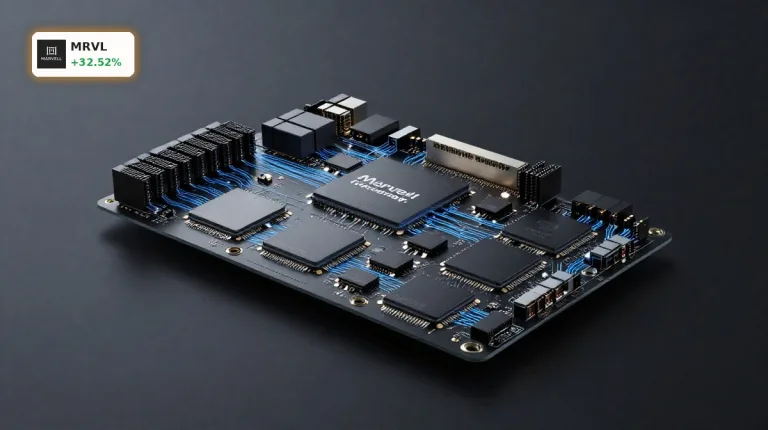 Marvell Technology KI-Infrastruktur +32,5%: NVIDIA-Deal entfacht Rekord-Rallye