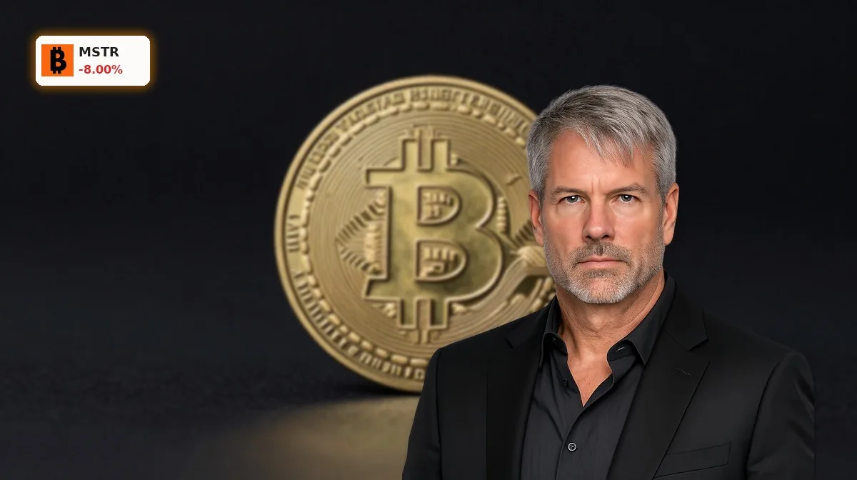 MicroStrategy Insiderverkauf: Crash trotz Bitcoin-Boom und Verkäufen 3 MicroStrategy Insiderverkauf im Fokus mit Bitcoin als Symbol für MSTRs Treasury-Strategie