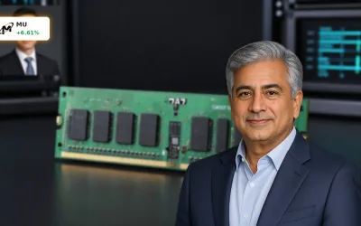 Micron Rekord +6,6%: KI-Speicherboom treibt MU-Aktie weiter