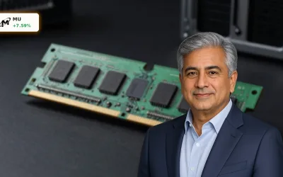 Micron Prognose: Rekord-Rallye nach Wolfe-Ziel und KI-Boom