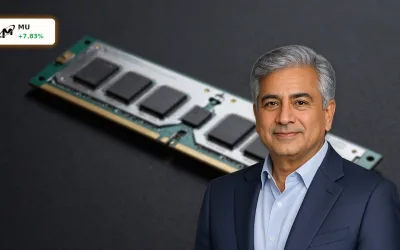 Micron Quartal: 7.8% Rallye dank KI-Boom und Upgrades