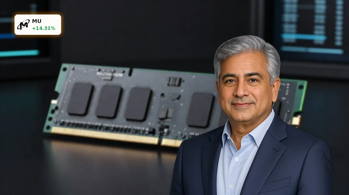 Micron Quartalszahlen mit Rekord-Boom und Aktie +14% 5 Micron Quartalszahlen: HBM-Speicherchip und DRAM-Komponenten als Symbol für Rekordumsatz und starke Margen