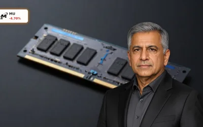 Micron Quartal Crash trotz Rekordzahlen und -4,7%