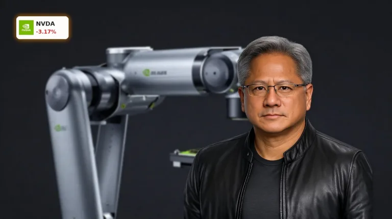 NVIDIA Robotik Crash trotz -3,2%: KI-Stack bleibt stark