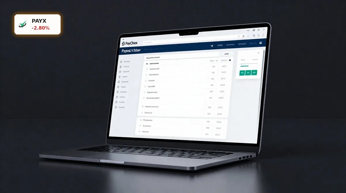 Paychex Quartal mit Payroll-Software und HR-Plattform als Symbol für Rekordzahlen, KI-Wachstum und vorsichtigen Ausblick