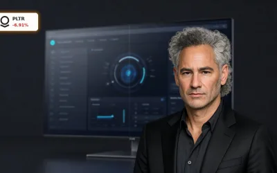 Palantir Frankreich Crash: Aktie fällt 6,9% nach DGSI-Schock